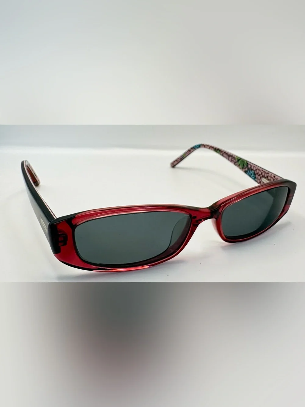 Coach Stephanie Pink Oval Sunglasses Frames Only